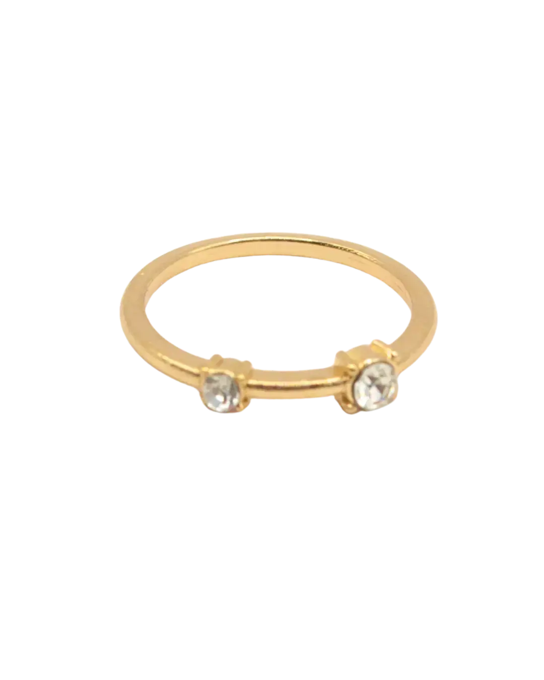 Rose gold stacking ring