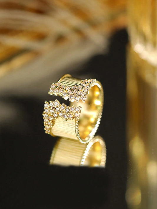 Zirconia Engagement Ring