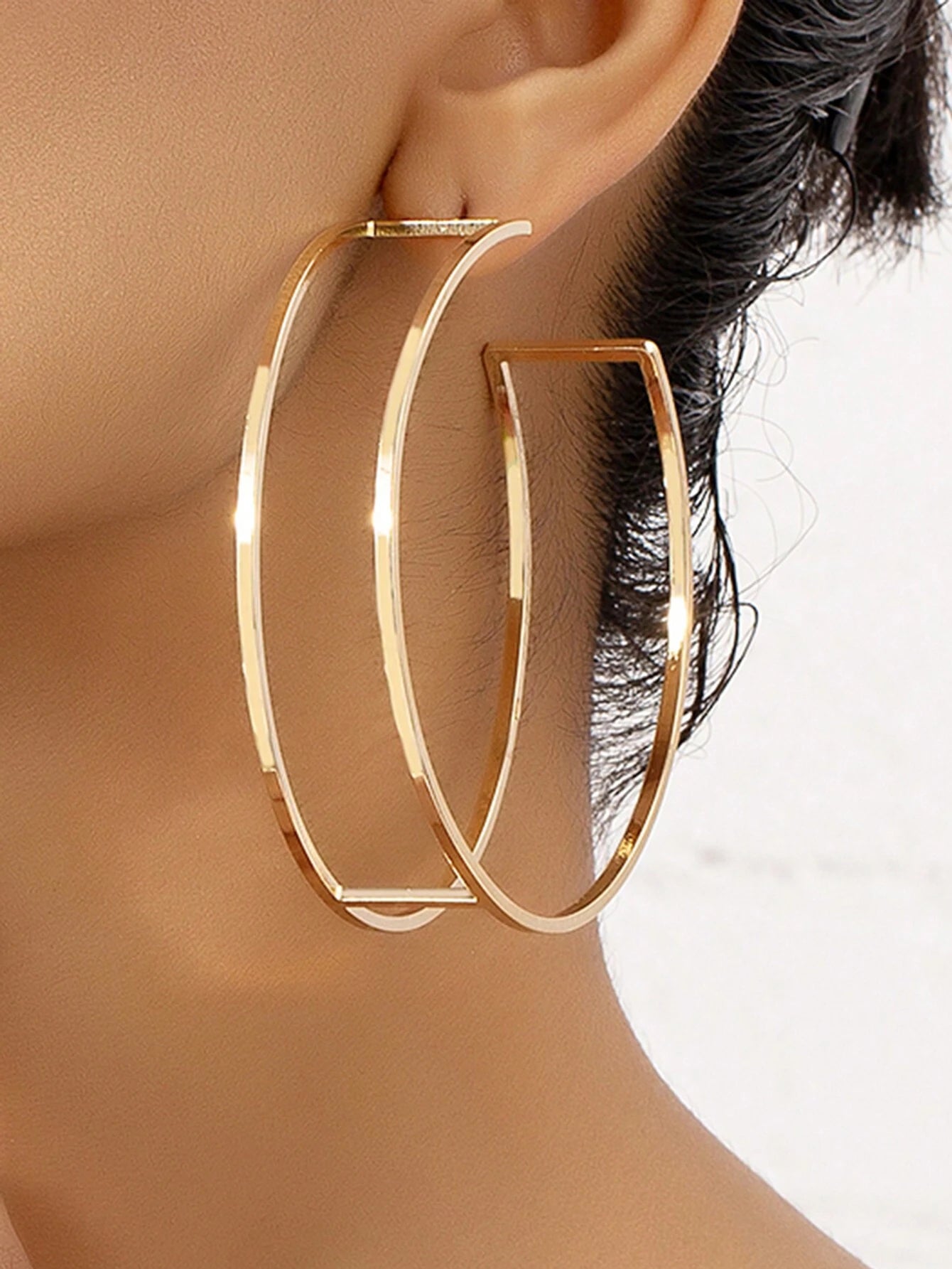 C-Shaped Earrings