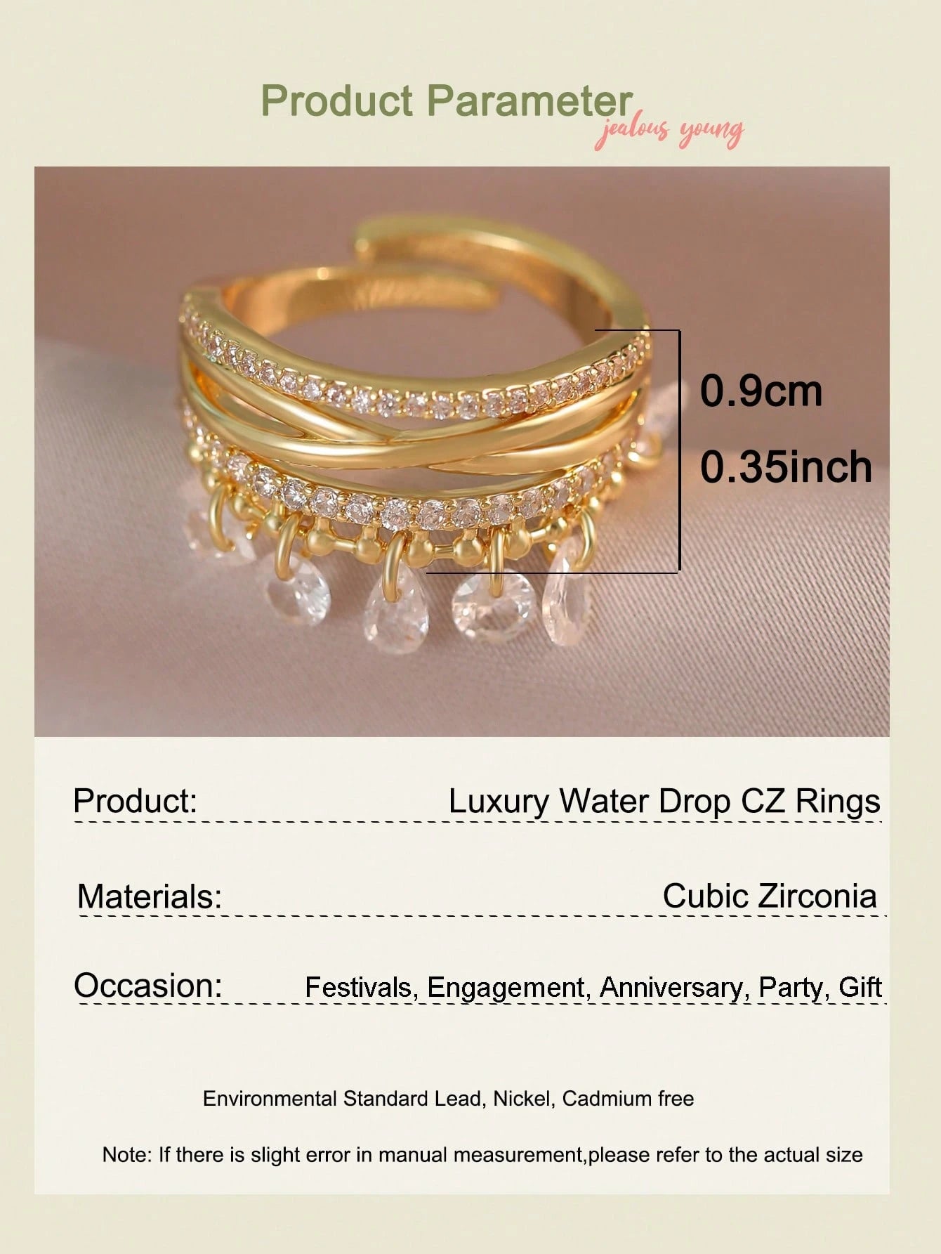 Zirconia Wedding Ring