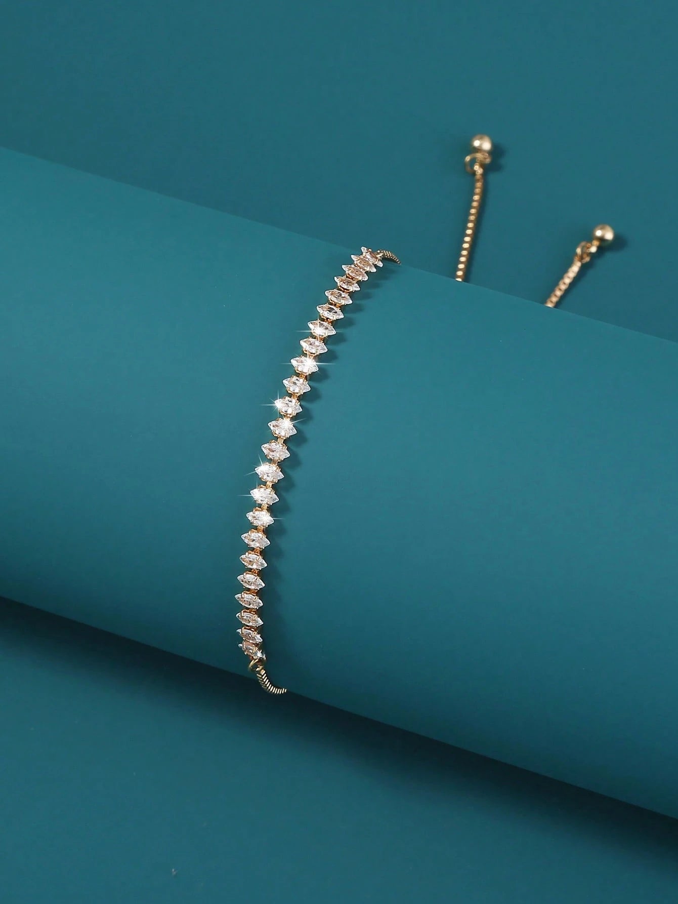 Copper Zirconia Bracelet