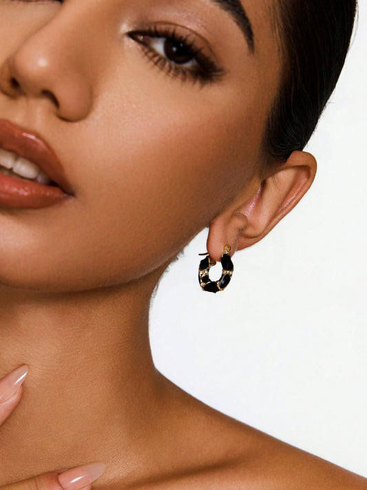 Fashionable Circle Earrings