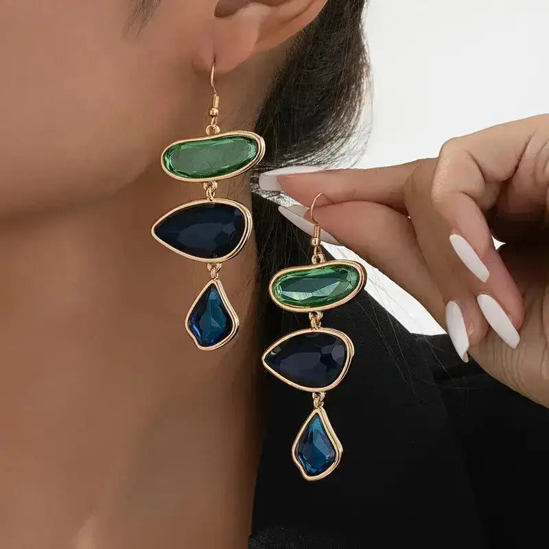 Resin Drop Earrings