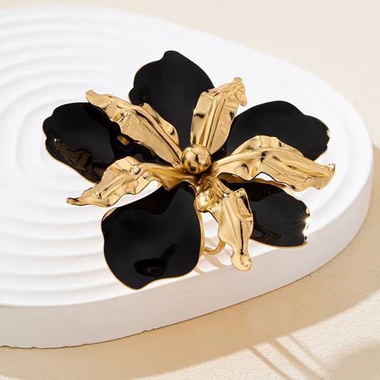 Adjustable Flower Ring