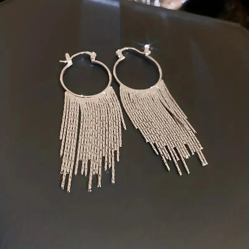 Golden Chain Earrings