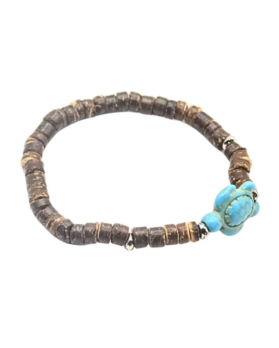 Turtle Wooden Beads Braided Bracelets