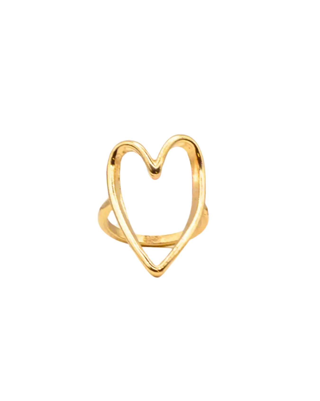 New Trendy Heart Ring