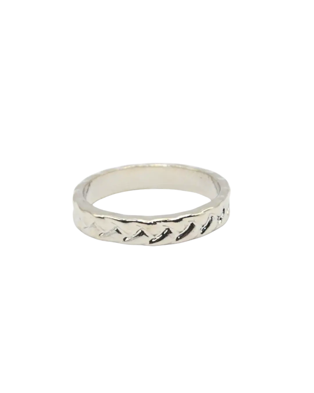 Hammered Stacking Ring