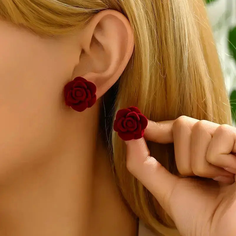 Rose Ear studs