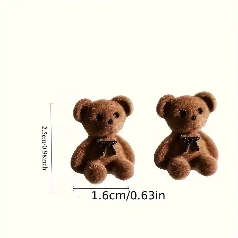 Teddy Bear Earrings