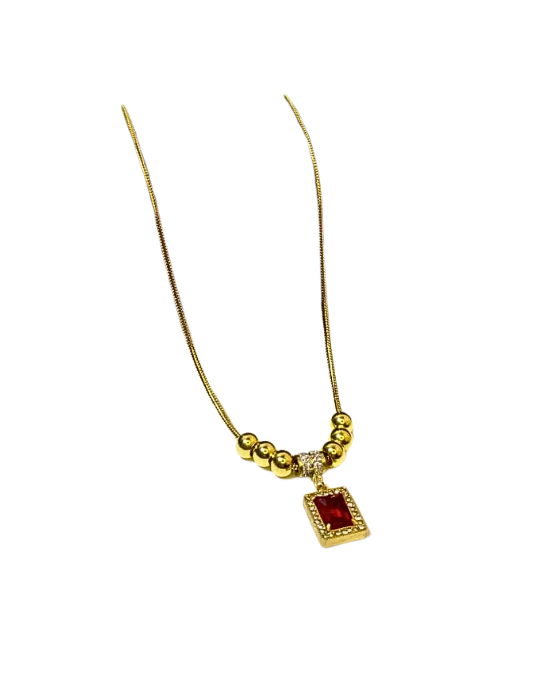 Charming Zircon Pendant (Anti Tarnish)