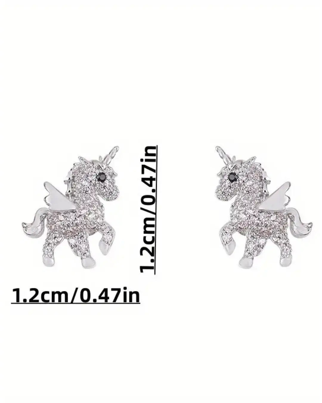 Fashion Cute Little Unicorn Earrings