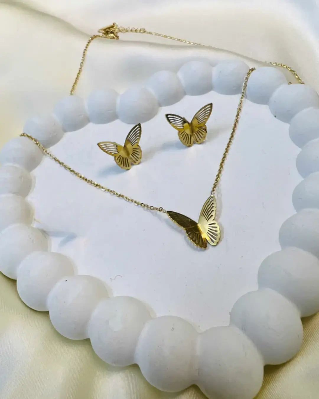 Butterfly Locket Set