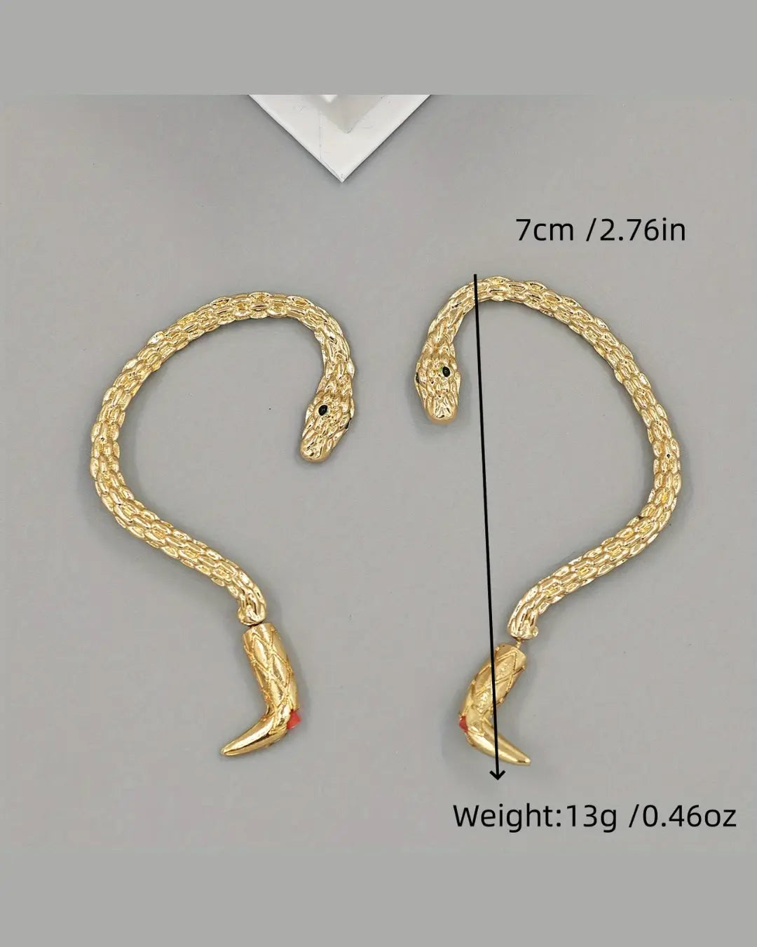 Unique Snake shaped Earrings