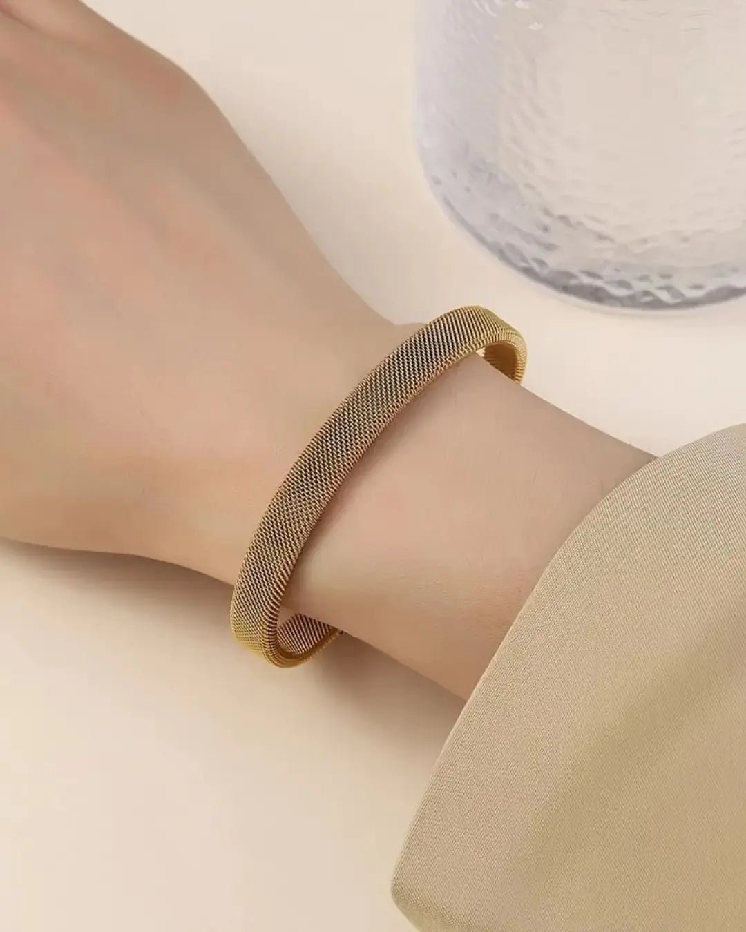 Elastic Mesh Bangle