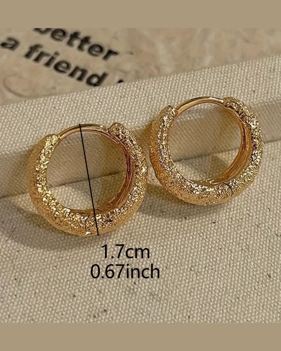 Frosted Earrings