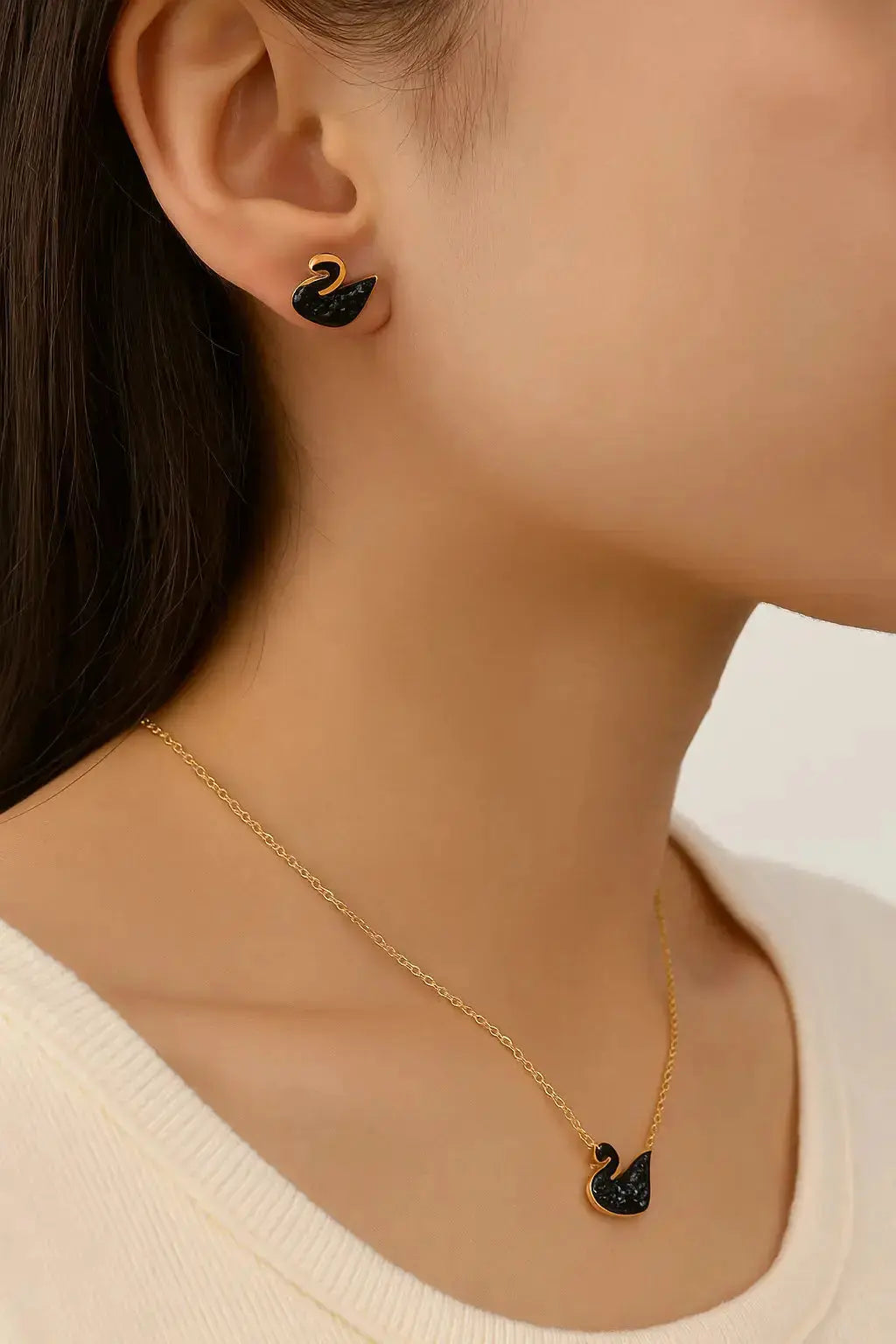 Black Swan Charm