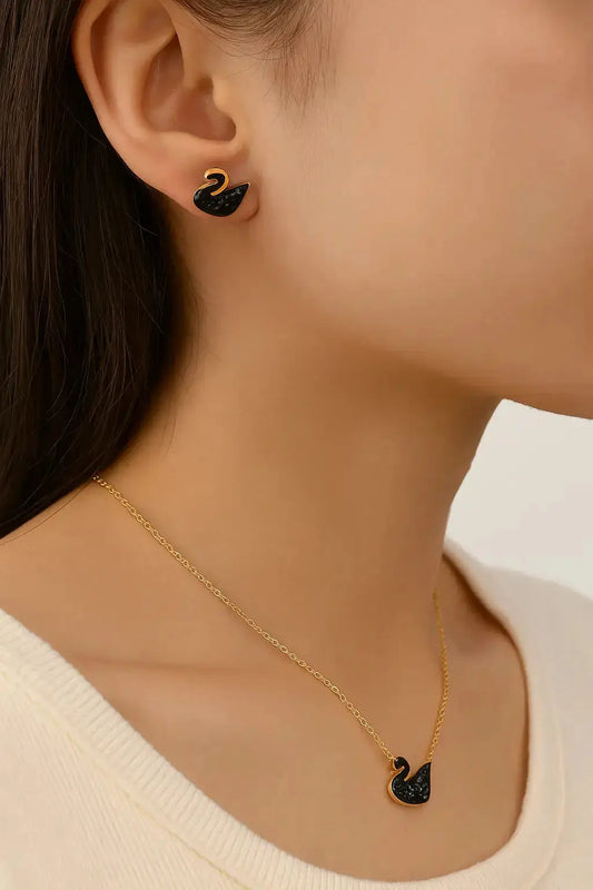 Black Swan Charm