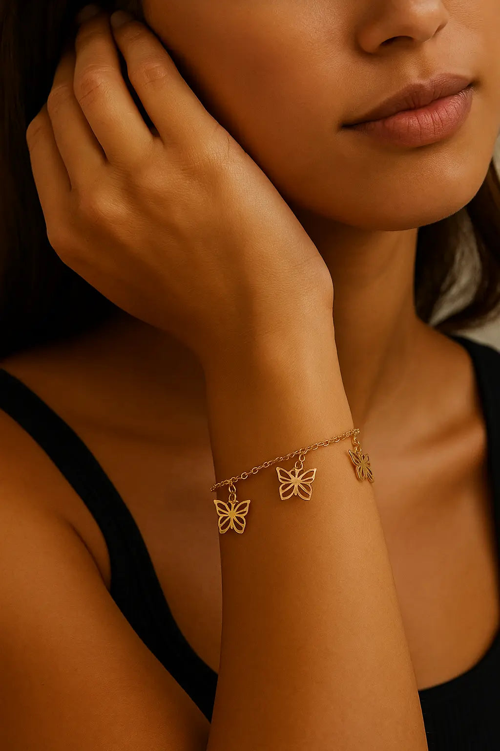 Filigree Butterfly Bracelet