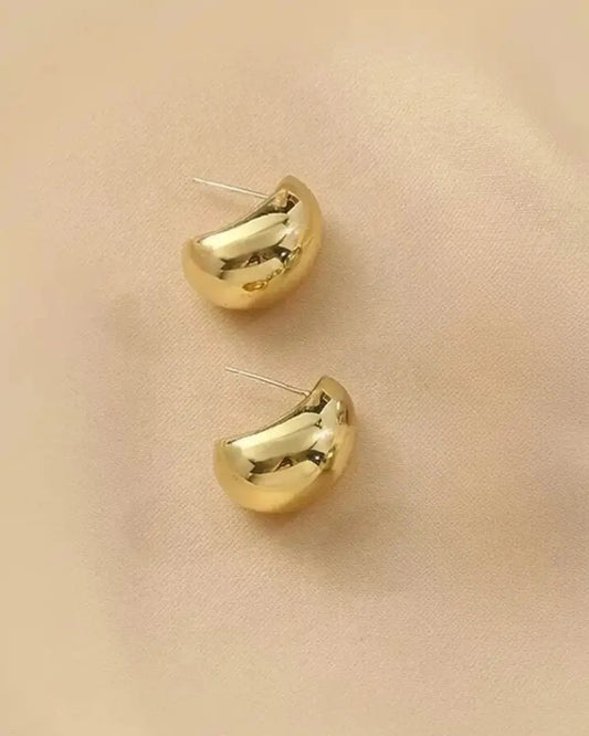 Drop Hoop Earrings