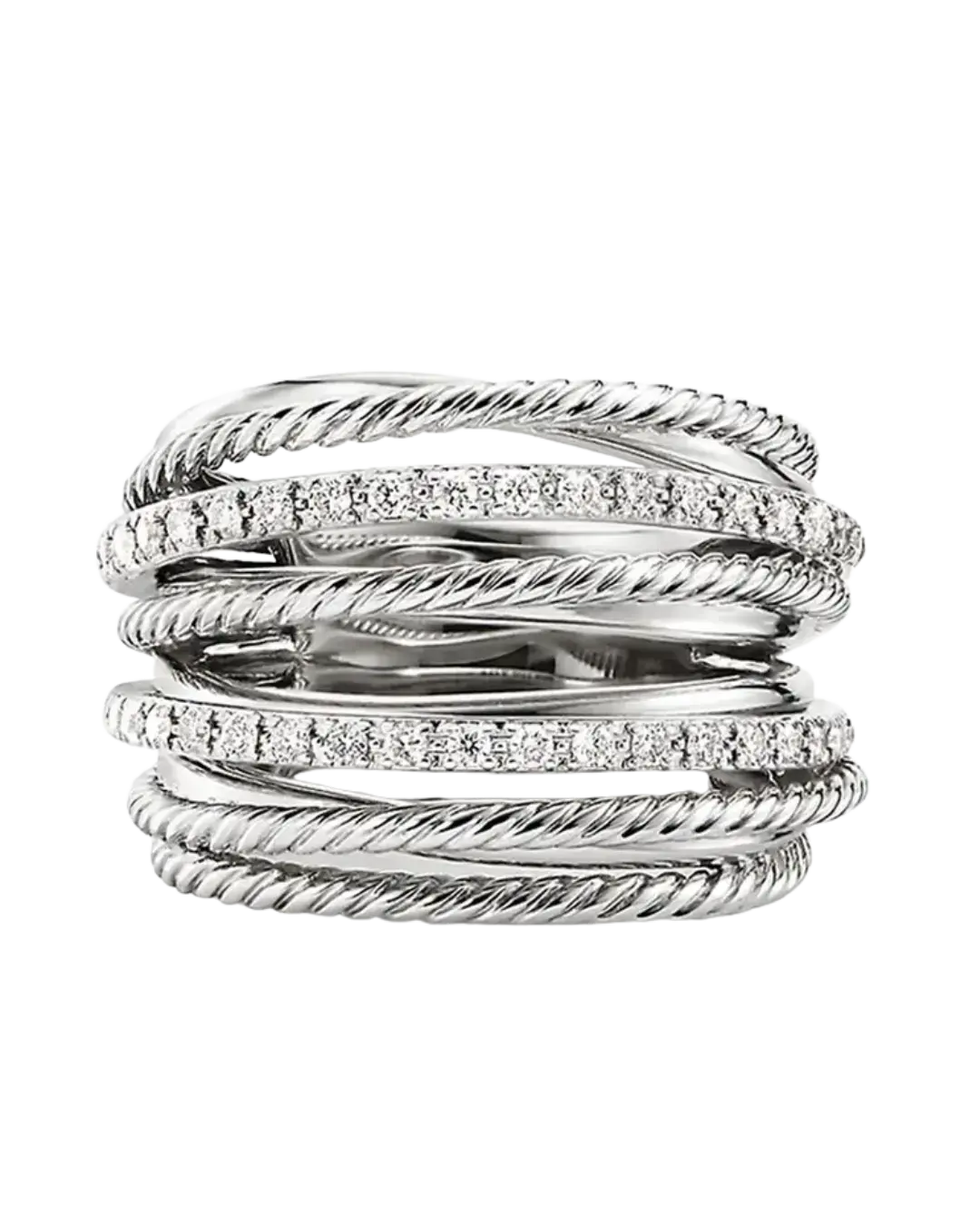 Zirconia Finger Ring