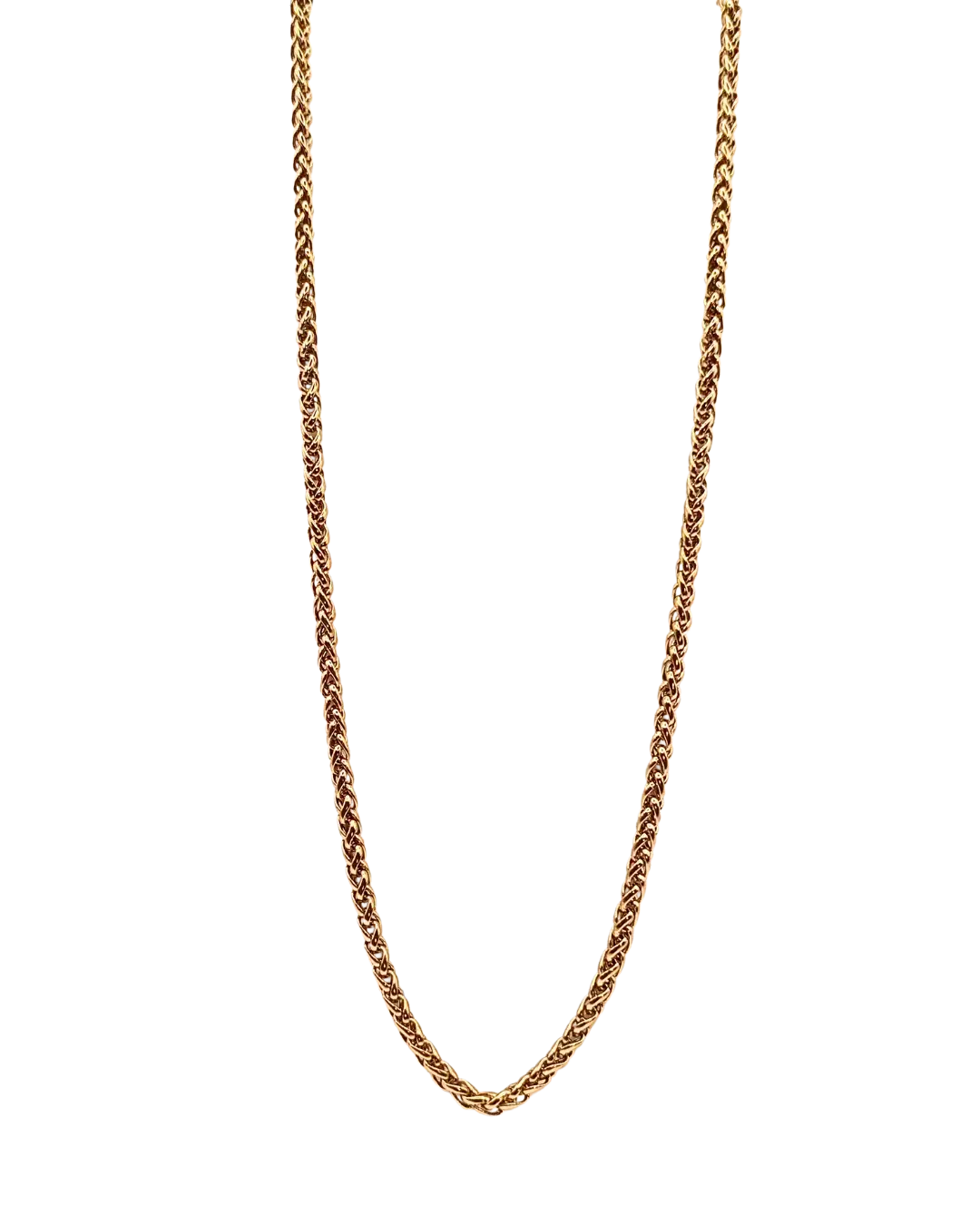Classic Wheat Chain Necklace