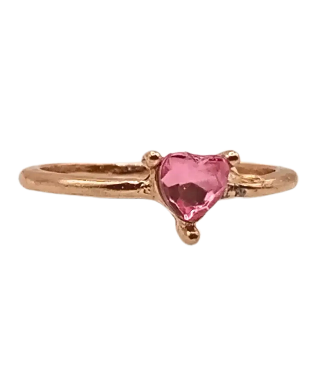Spinel Gemstone Heart Ring