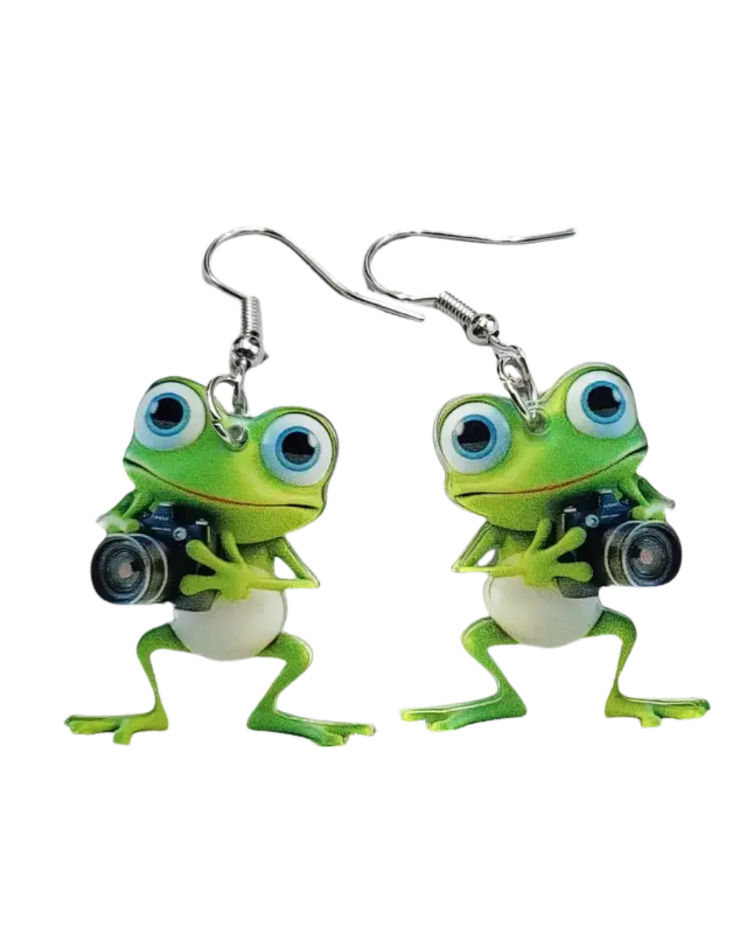 Acrylic Frog Earrings