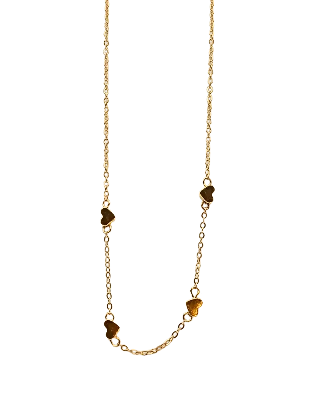 Floating Hearts Necklace