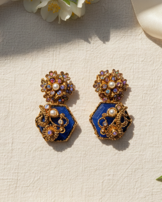 Flower Ear Drops