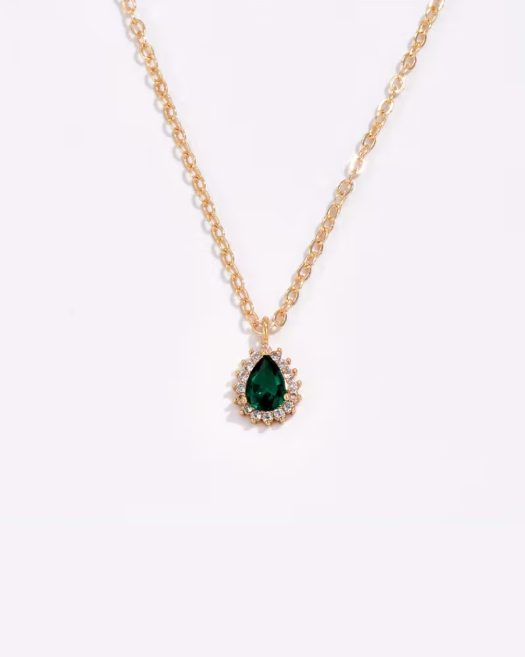 Synthetic Zirconia Necklace