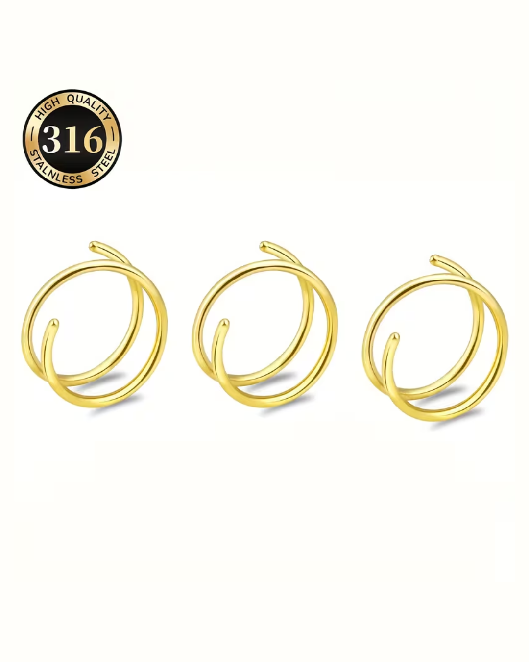 Spiral Nose Ring