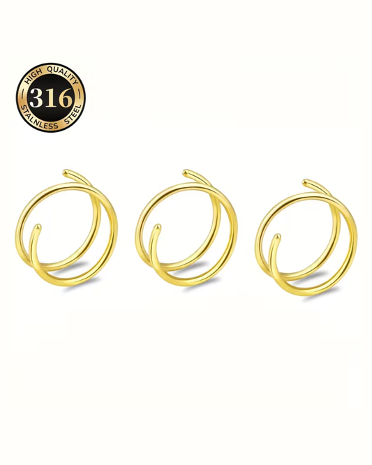 Spiral Nose Ring