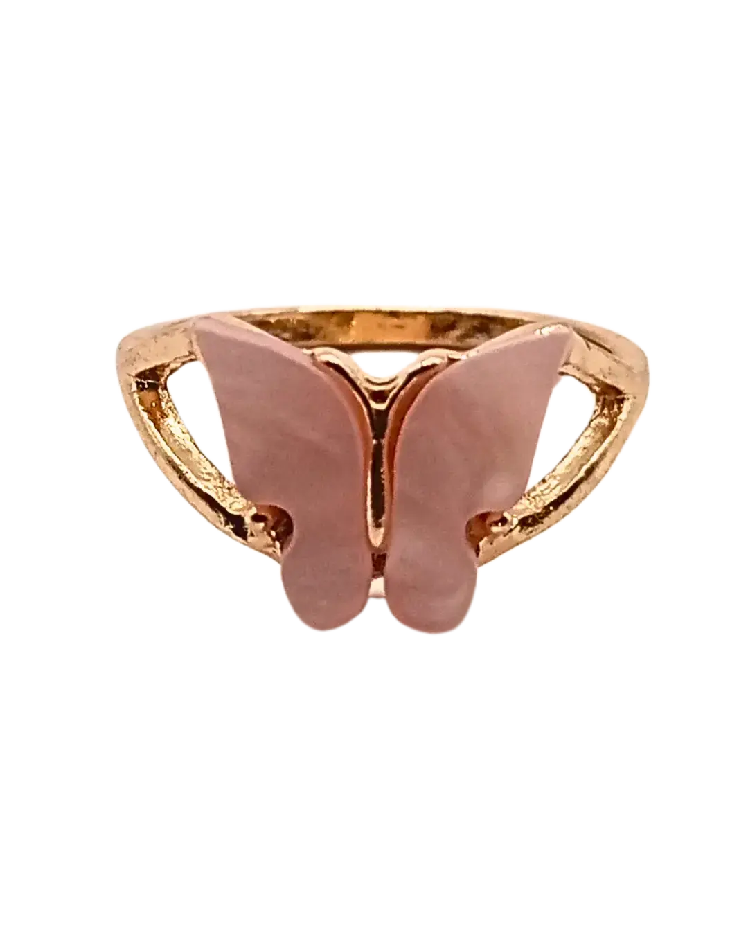 Butterfly trendy ring