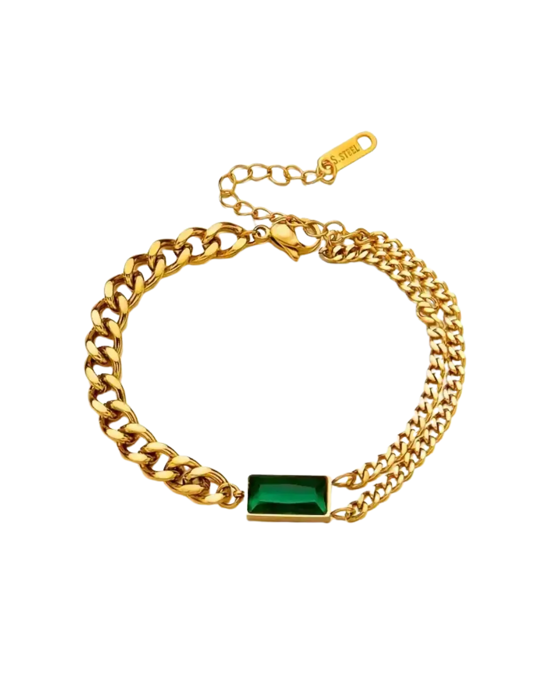 Trendy Green Bracelet