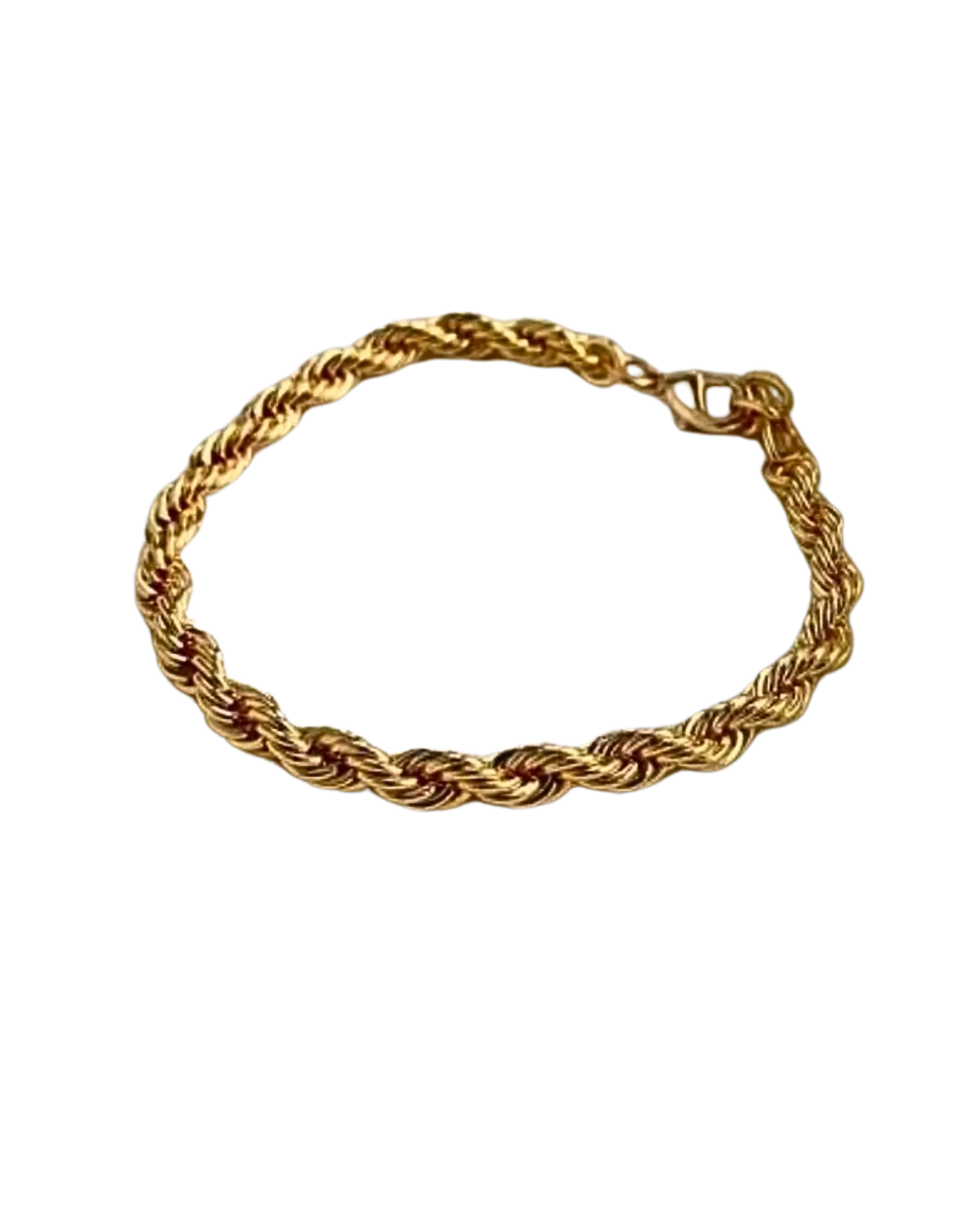 Twist Luxe Rope Chain Bracelet