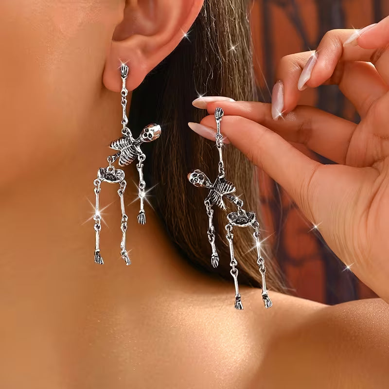 Vintage Skull Earrings
