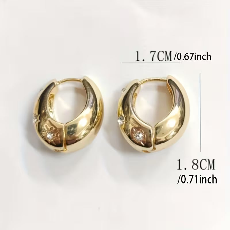 Textured Stud Earrings