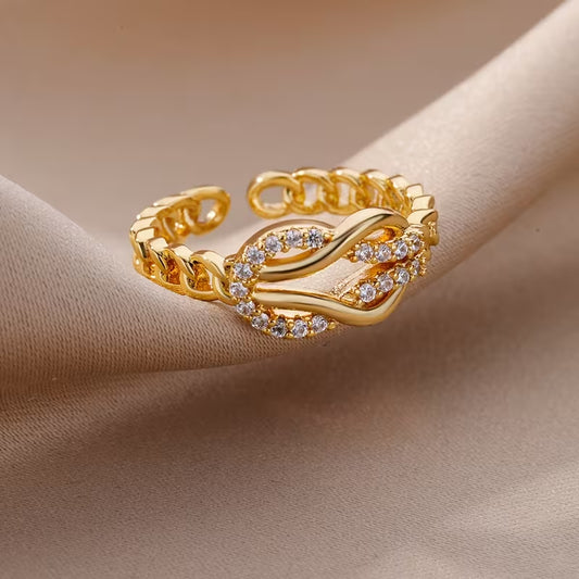 Zirconia Open Ring