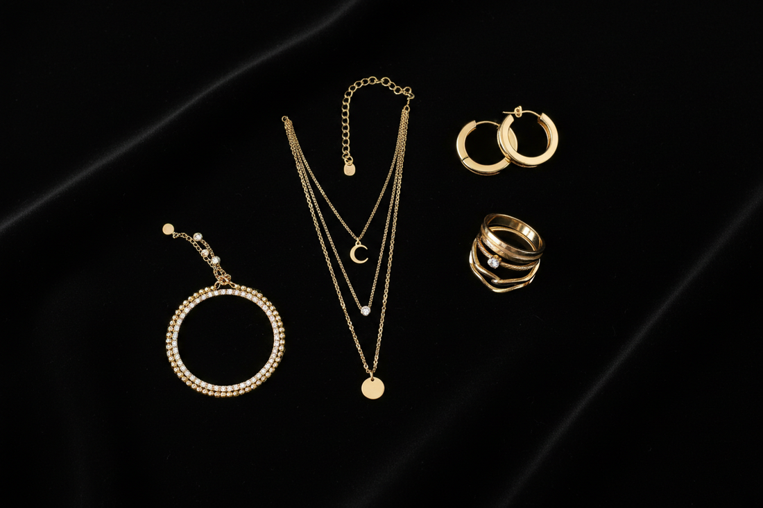 How to Accessorize a Plain Black Outfit with Jewellery