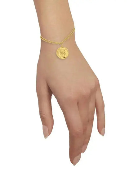 Fancy Coin Bracelet