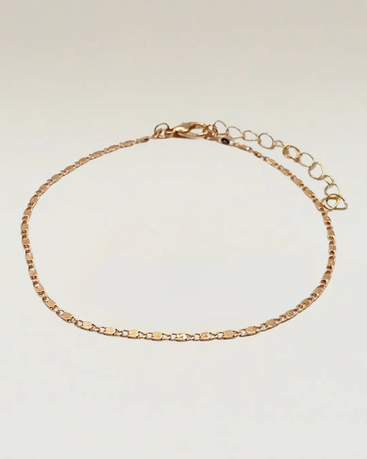 Simple Stacking Chain Bracelet