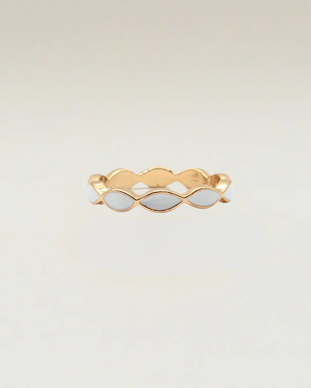 Braided Marquise Ring