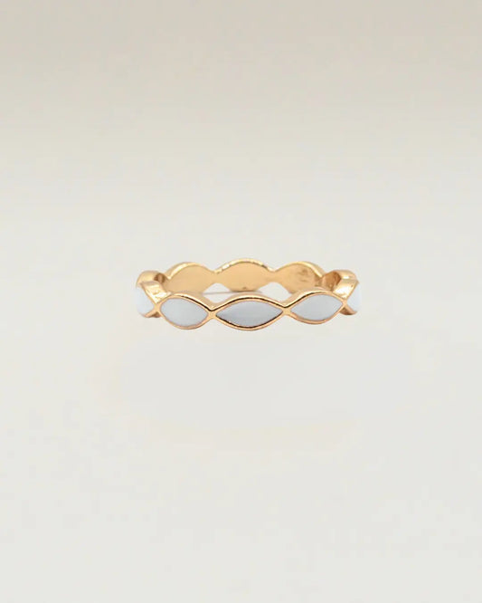 Braided Marquise Ring