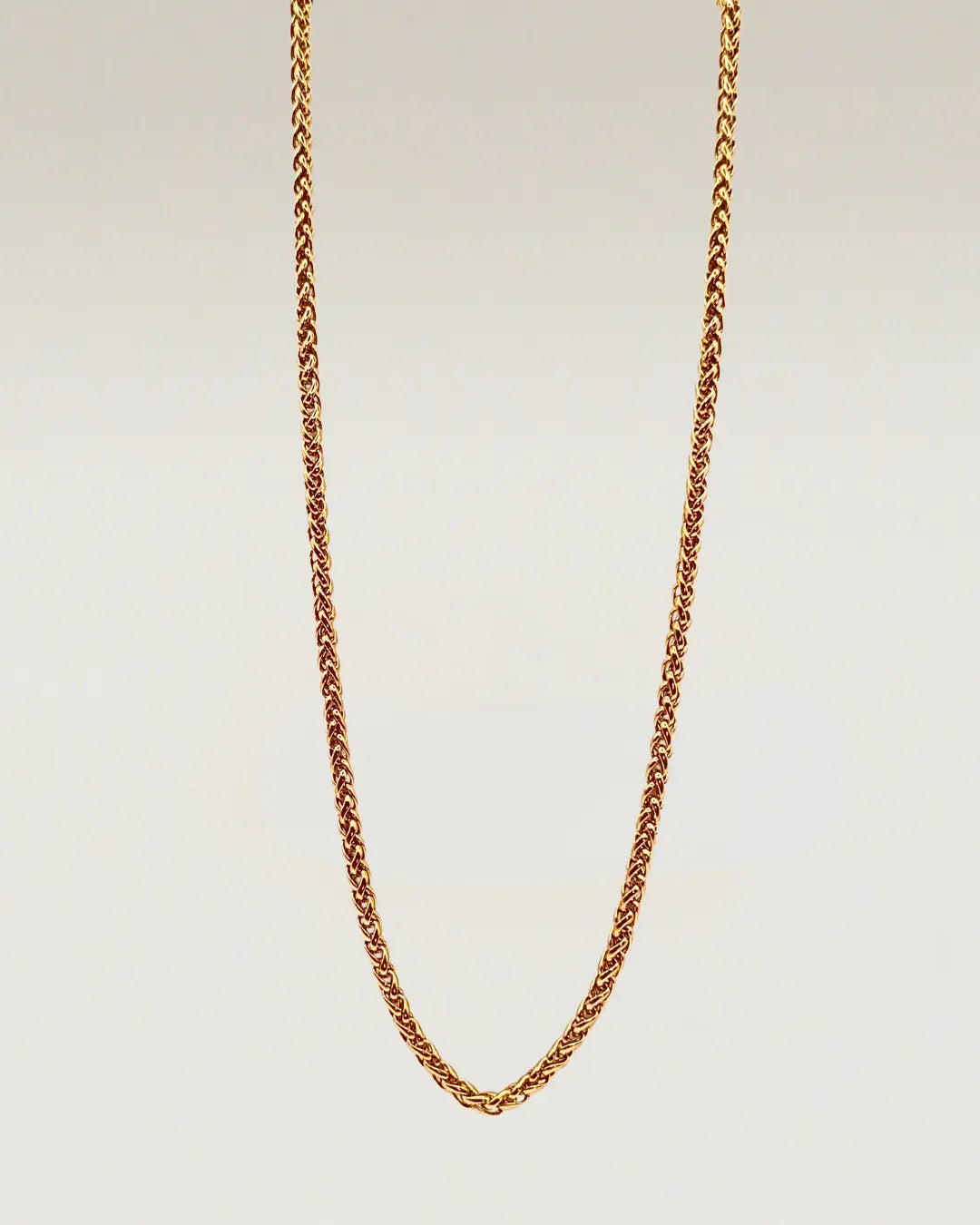 Classic Wheat Chain Necklace