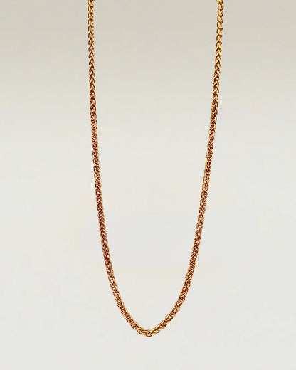 Classic Wheat Chain Necklace