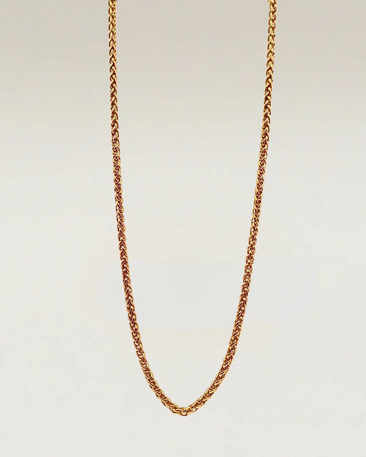 Classic Wheat Chain Necklace