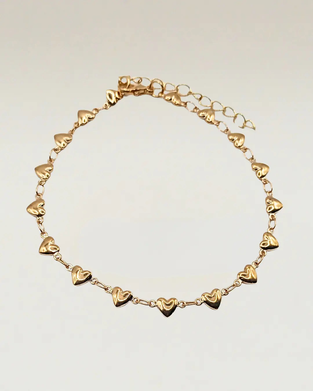 Heart Link Chain Bracelet