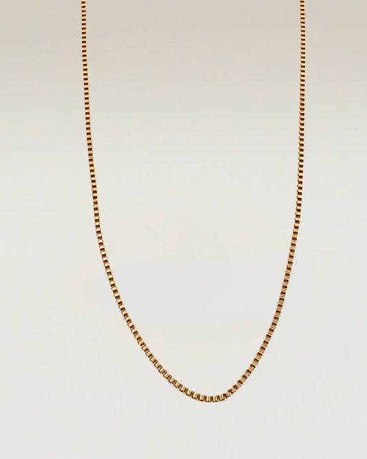 Square Box Chain Necklace