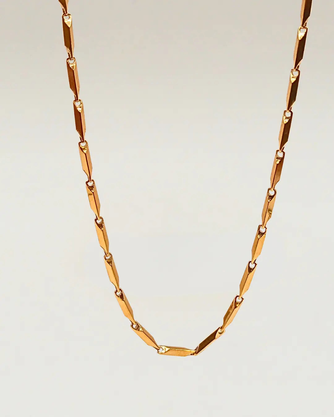 Bar Link Chain Necklace